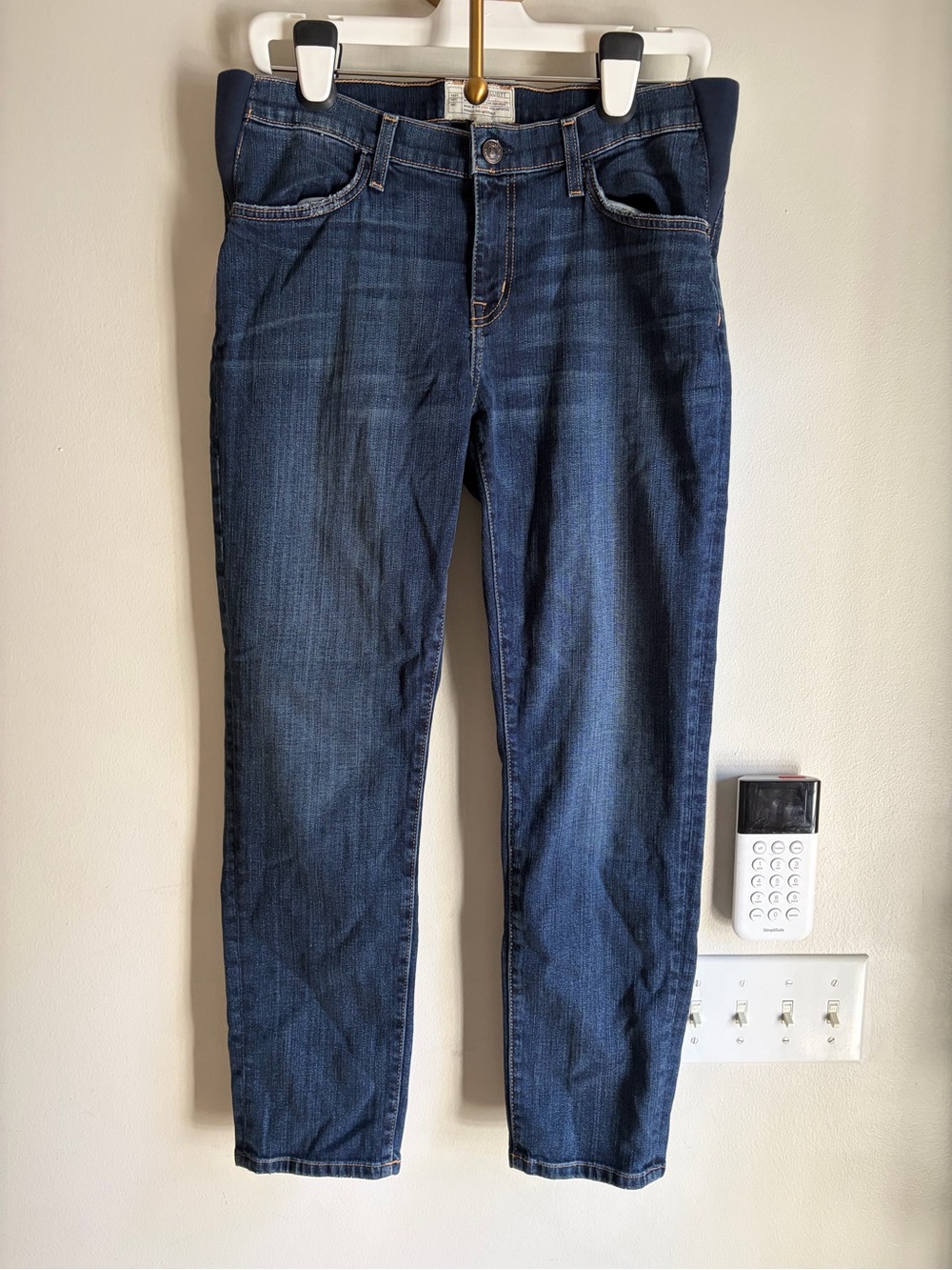 Hatch Current Elliott The Boyfriend Maternity Jean Loved Under the Bump 28